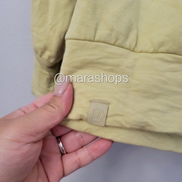 Lululemon Pleated Modal Fleece Pullover - Picture 3 of 5